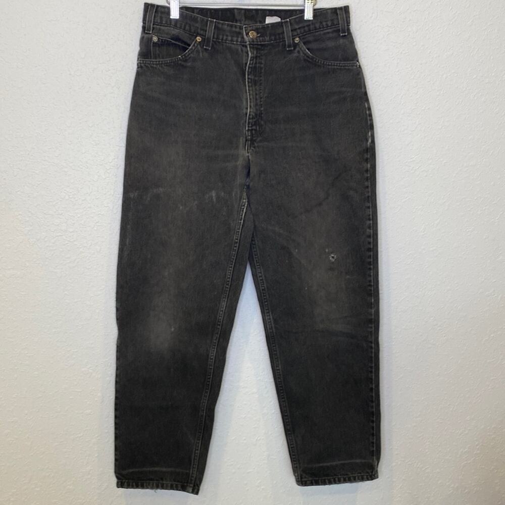 Levi’s Men’s 560 Vintage Charcoal Denim Jeans Loose Fit Tapered Leg Sz 34 x 30